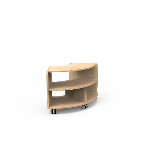 Curved Shelf Unit